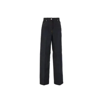 Ferragamo Wide Leg Jeans