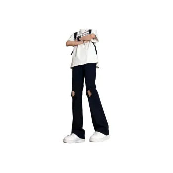 FALIAMS Jeans Unisex Black