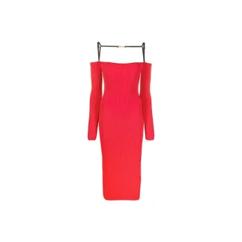 Jacquemus Sleeveless Dresses Women's Red
