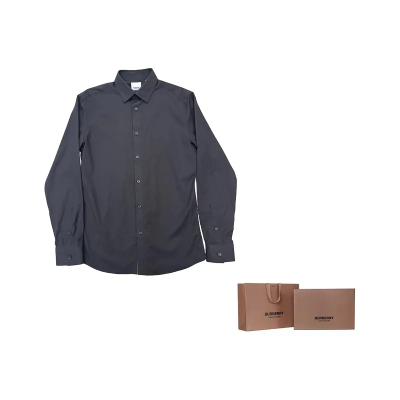 Burberry SS24 Shirt Men's Black-8