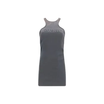 OFF-WHITE Sleeveless Dresses Women's Gray