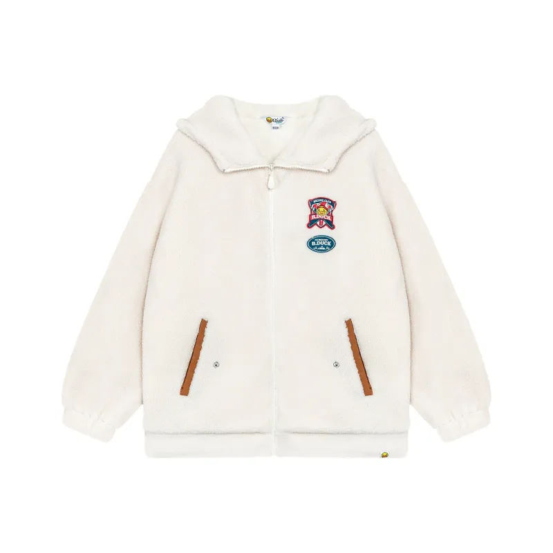 B.Duck Puffer Jacket Women's Ecru-0