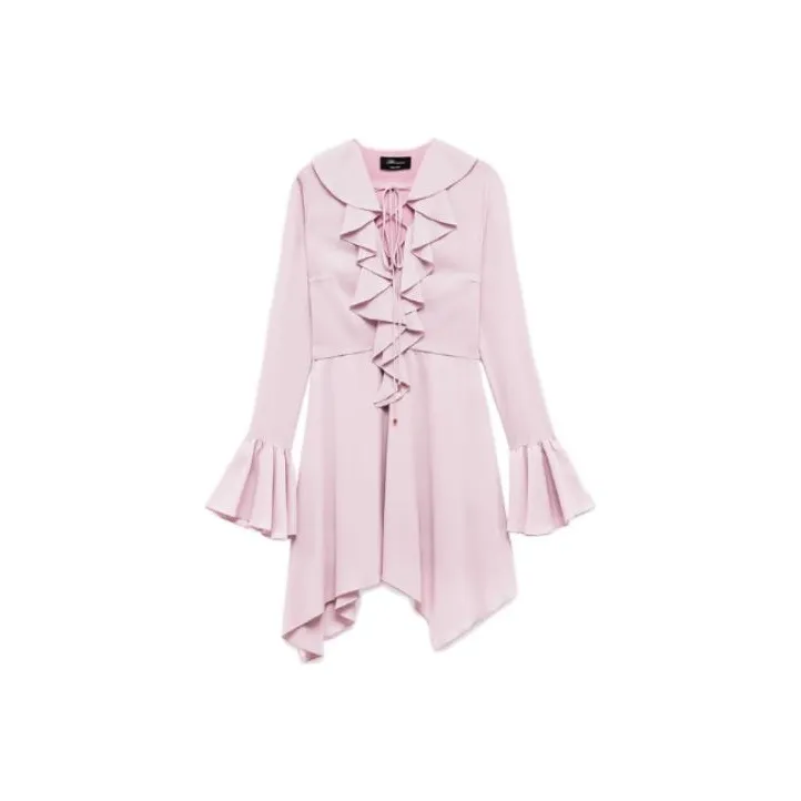 Blumarine Long-Sleeved Dresses Women's Pink-0