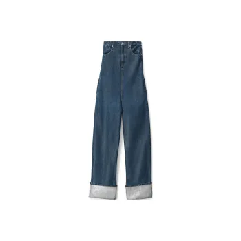 Alexander Wang Strapless Denim Jumpsuit