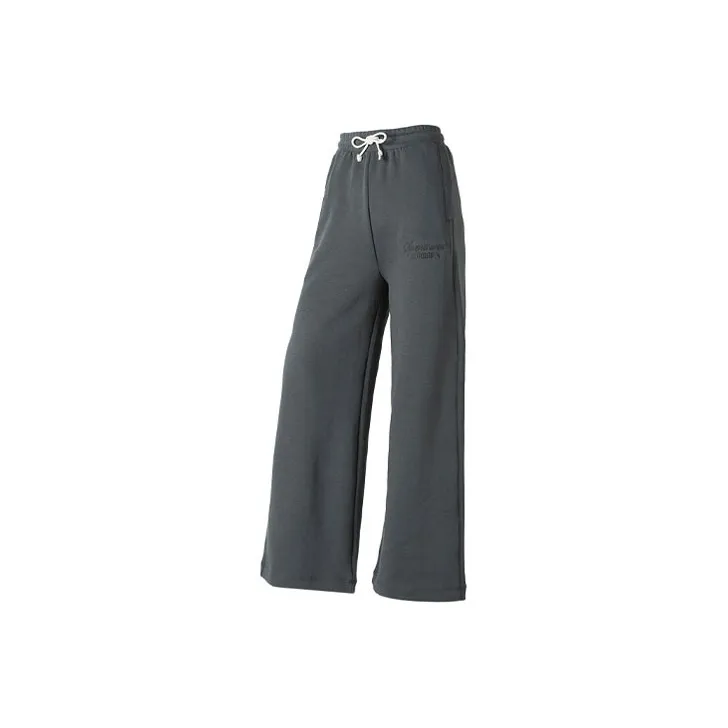 PUMA Knitted Sports Pants Women's Dark Gray-0