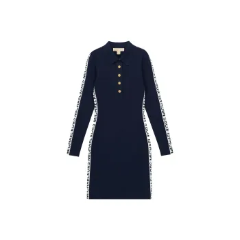 MICHAEL KORS Knit Long Skirts Women's Navy Blue