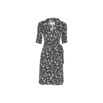 GANNI Floral print Wrap Dress