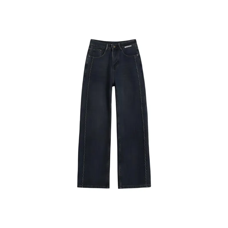 TERRE BLEUE Jeans Women's Dark Blue-0