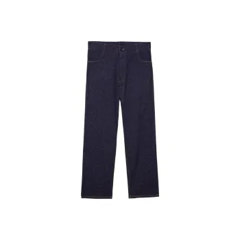 BASERANGE SS24 Indre Pants - Recycled Denim Jeans Women's Blue/Blue