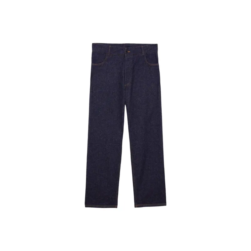 BASERANGE SS24 Indre Pants - Recycled Denim Jeans Women's Blue/Blue-0