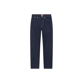 KENZO SS23 Jeans Women's Dark Blue