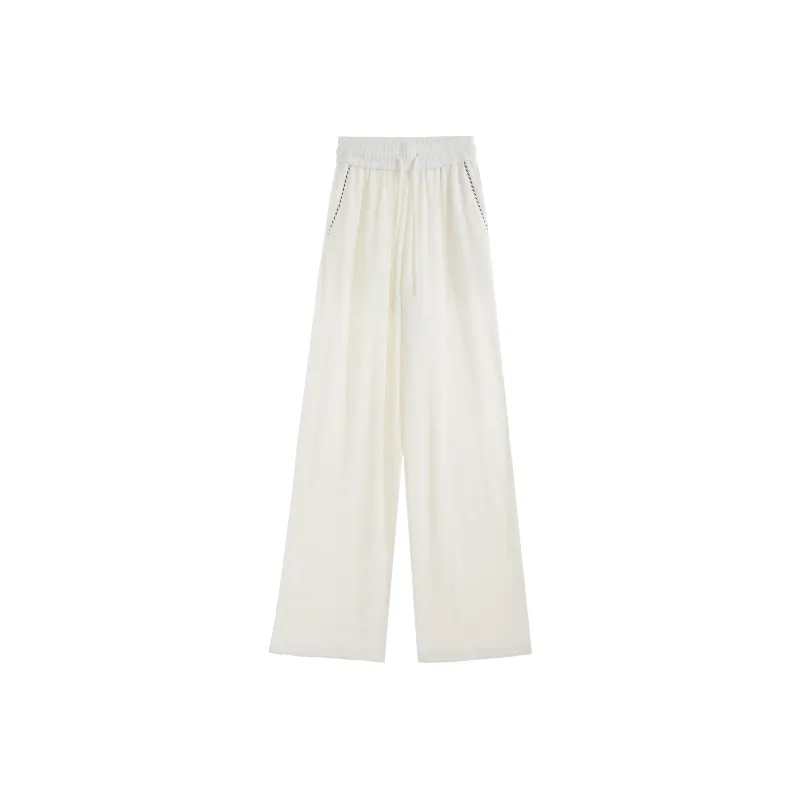PP Knitted Sweatpants Women's Ecru-0