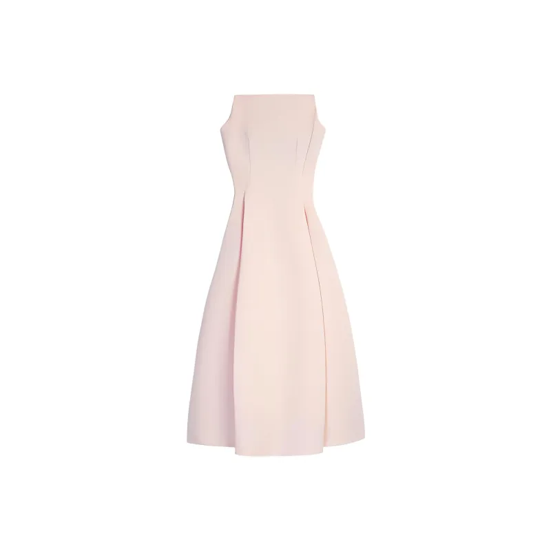 SportMax Sleeveless Dresses Women's Pink-0