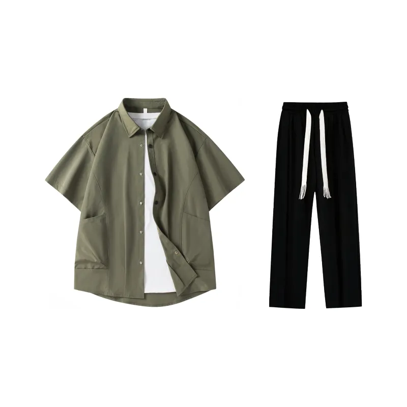 LA'T.WEEKEND Shirt Matching Set Unisex-17