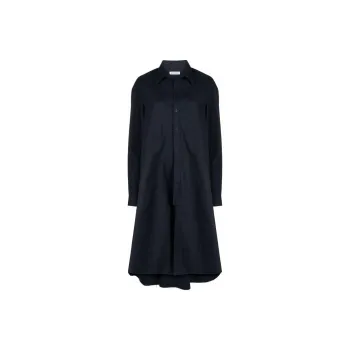 Balenciaga Long-Sleeved Dresses Women's Blue
