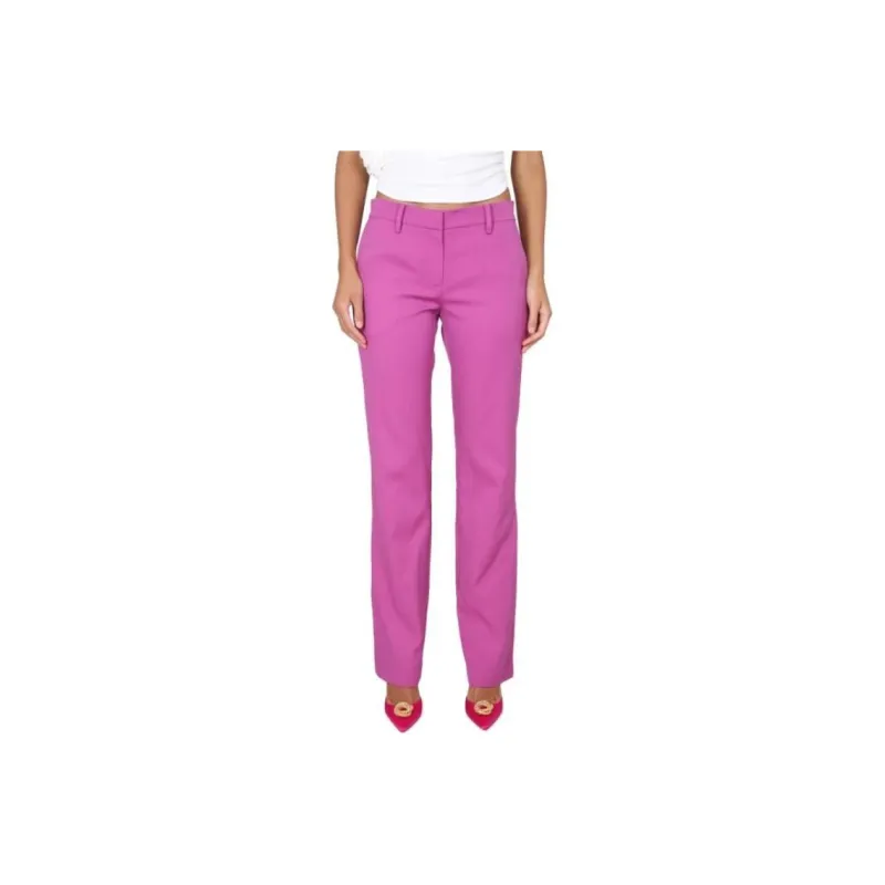Magda Butrym Mid Rise Straight Leg Trousers-0