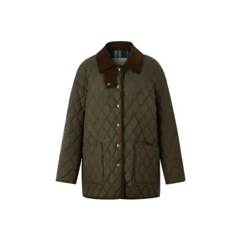 E.land Puffer Jacket Women's Army Green