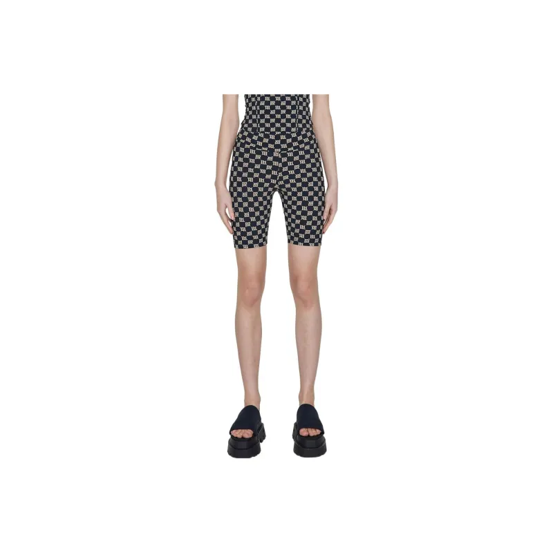 Misbhv Monogram Biker Shorts 'Black'-0