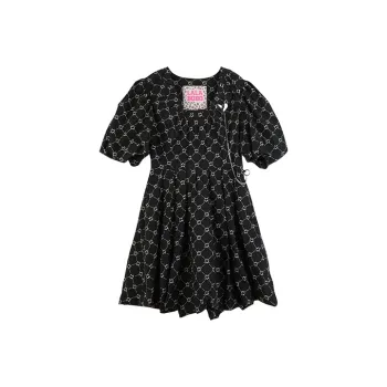 LALABOBO A Line Skirt Dress Black