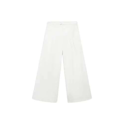 Massimo Dutti Casual Pants Women's White
