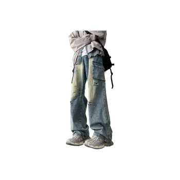 FASTFISH Jeans Unisex Blue