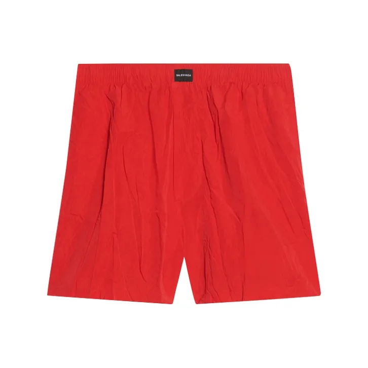 Balenciaga Casual Shorts Women's Red-0