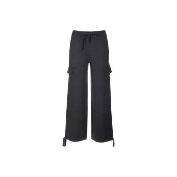 PAROSH Cargo Pants Women's Black