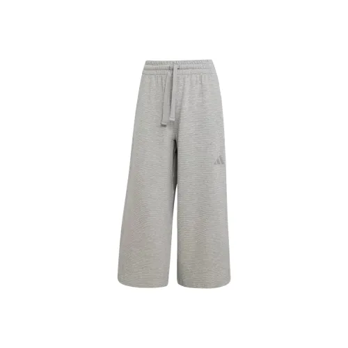Adidas Free rossa With AdiClub All Szn Rib 7/8 Length Wide Leg Pants