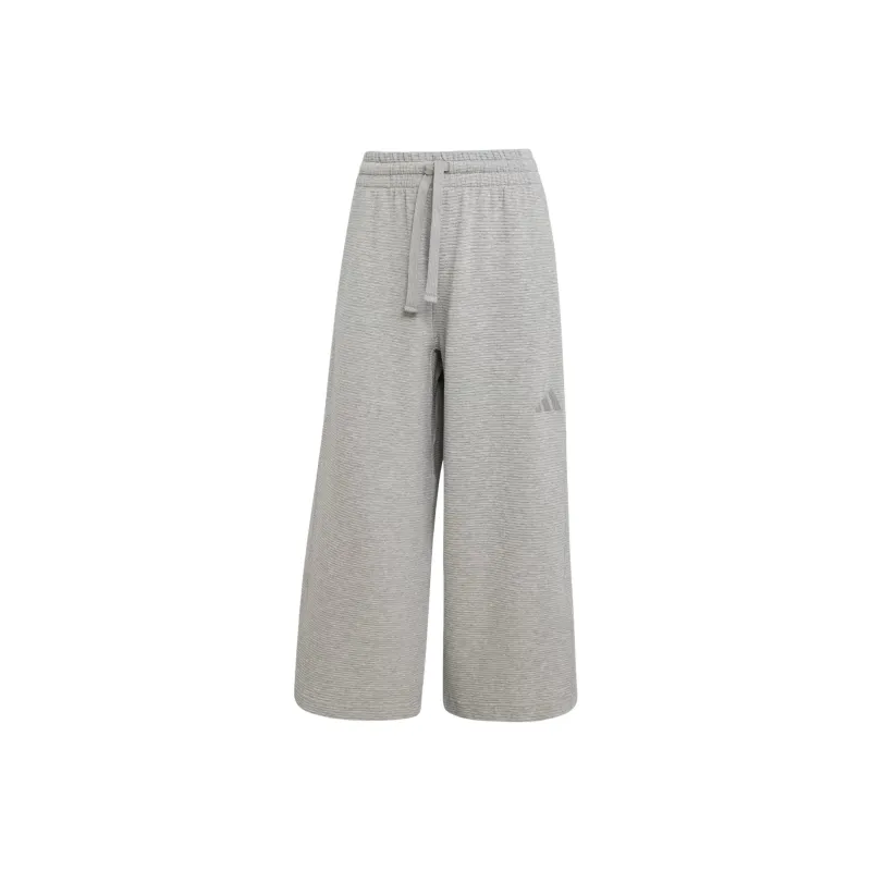 Adidas Free Shipping With AdiClub All Szn Rib 7/8-Length Wide Leg Pants-0