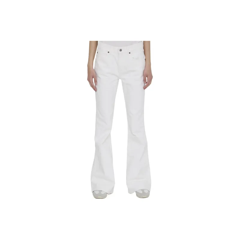 CELINE Marco Button Detailed Flared Jeans-0