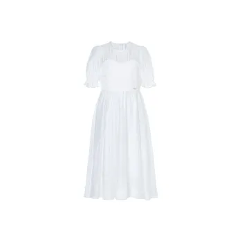 LOFT SHINE Short-Sleeved Dresses Women's White
