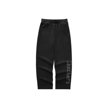 Skechers New Year Knitted Sports Pants Women's Carbon Black