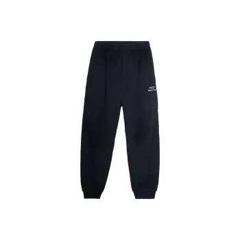 Balenciaga Knitted Sports Pants Loose Fit Style Women's Black