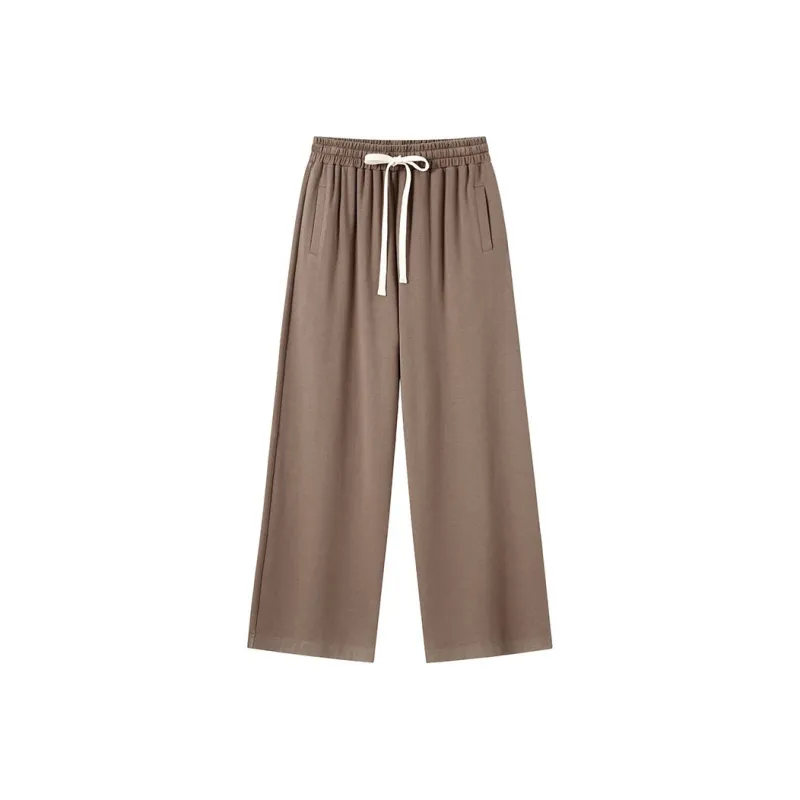 ZHOUMIAO Knitted Sweatpants Women's-2