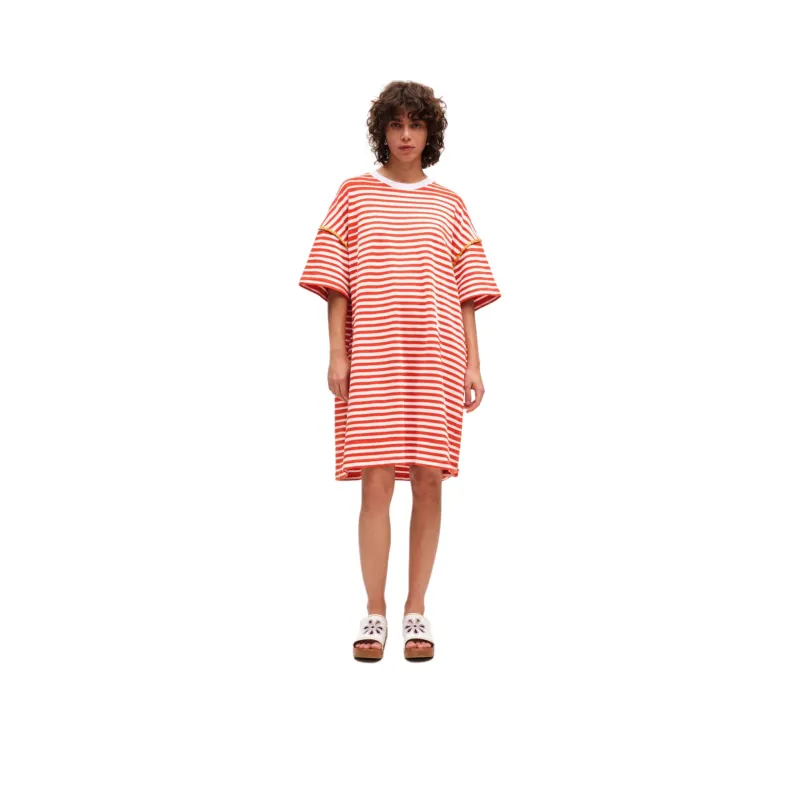Short Sentence Short Sleeved Dress Women's-0