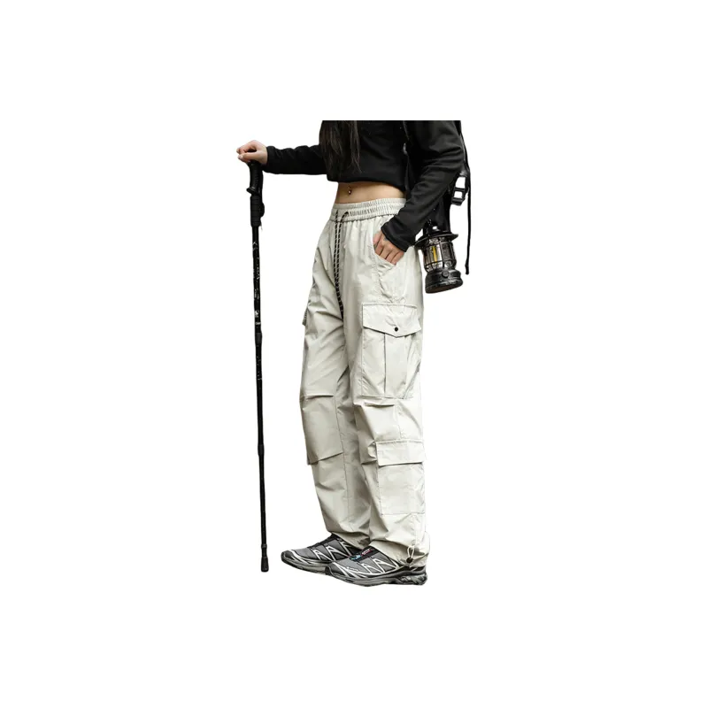 Mulinsen Casual Pants Unisex Stone Gray-4