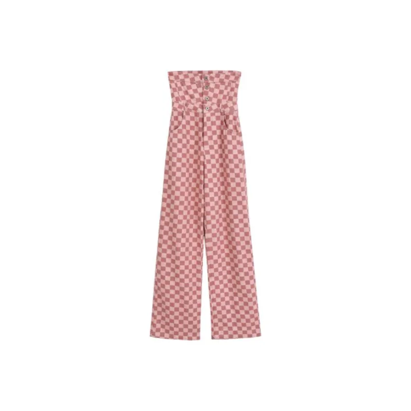 Metamorphosis Casual Pants Women's Pink-0