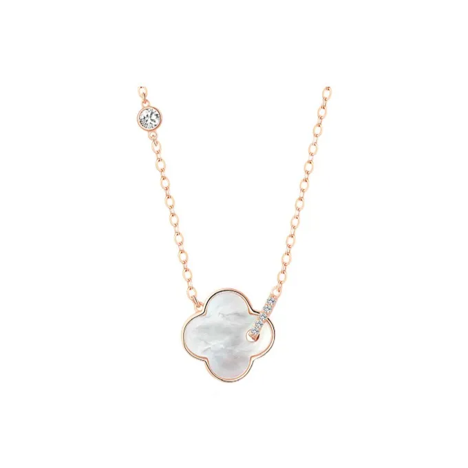 Regalrose S925 Silver Necklaces Women's Silver-4