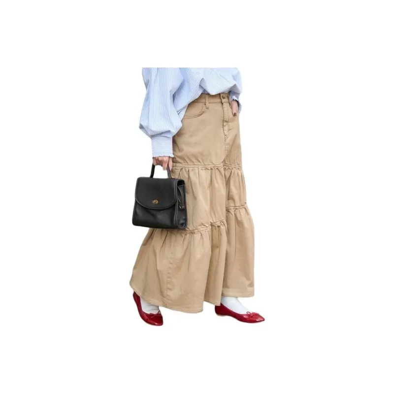FREAK'S STORE Denim Long Skirt Women's-5