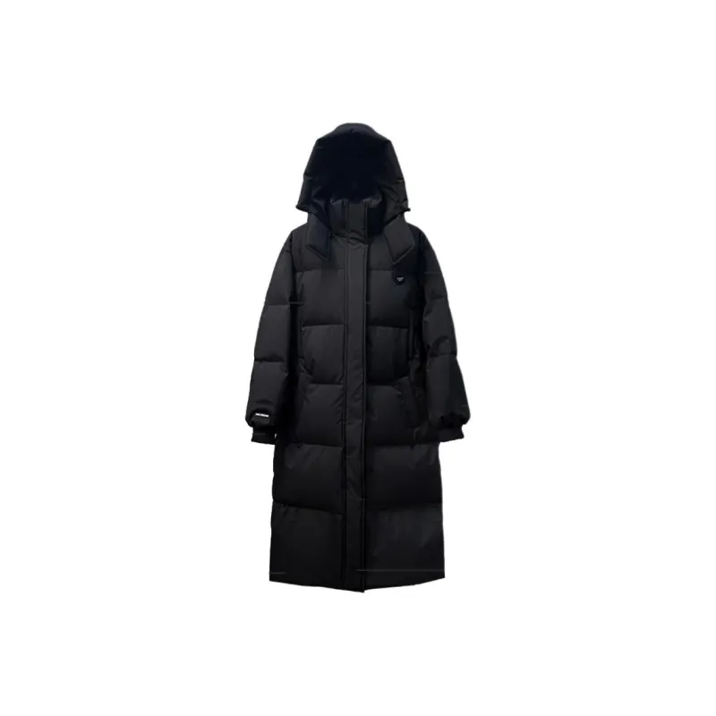 Si Bei'er Puffer Jacket Unisex Black-0