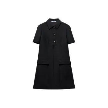 PRADA Tricotine Mini Dress
