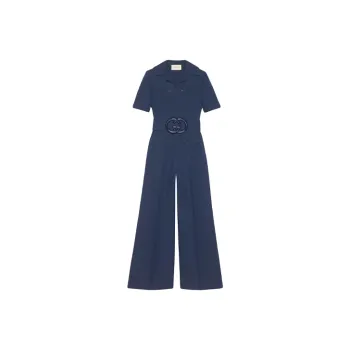 GUCCI Jumpsuits Women's Blue