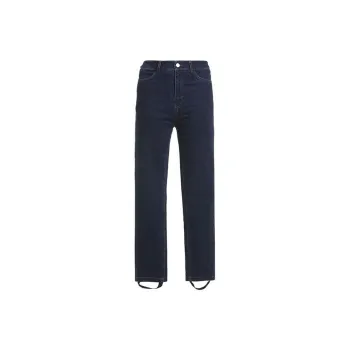 QIAOWANNI Jeans Women's Denim Blue
