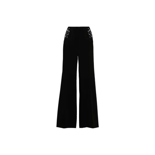 Stella McCartney Broderie Anglaise Wide Leg Tailored Trousers