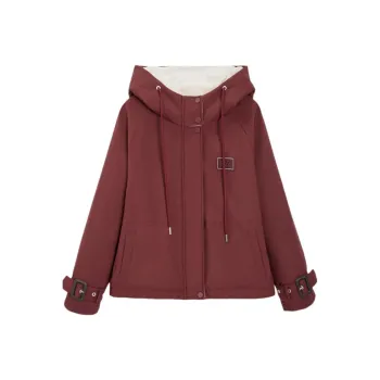 Love To Serve Puffer Jacket Women's Burgundy