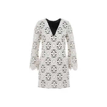 GUESS Long-Sleeved Dresses Women's White