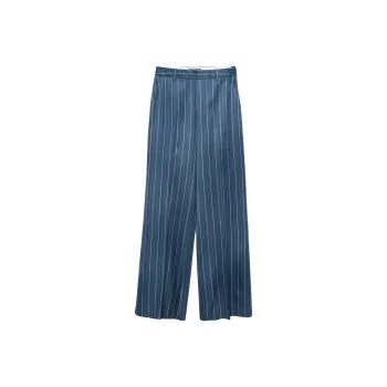 ERMANNO SCERVINO Pinstriped Palazzo Trousers