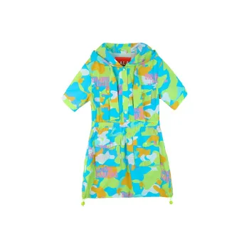 LALABOBO A Line Skirt Dress Blue