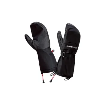 MONTBELL Nylon, Taffeta Sports Gloves Unisex Black