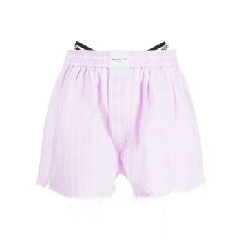 Alexander Wang Casual Shorts Women's Light Pink